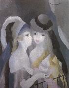 Marie Laurencin Women at the lanai oil